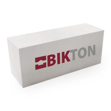 Газобетонные блоки Bikton стеновые 625x200x400, D600