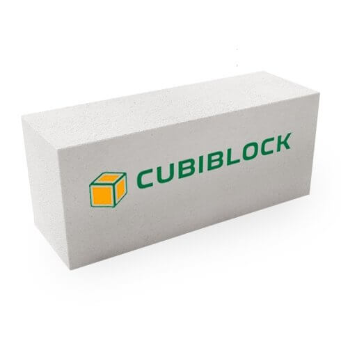 Газобетонные блоки Cubi Block Егорьевск стеновые 625х200х200, D500