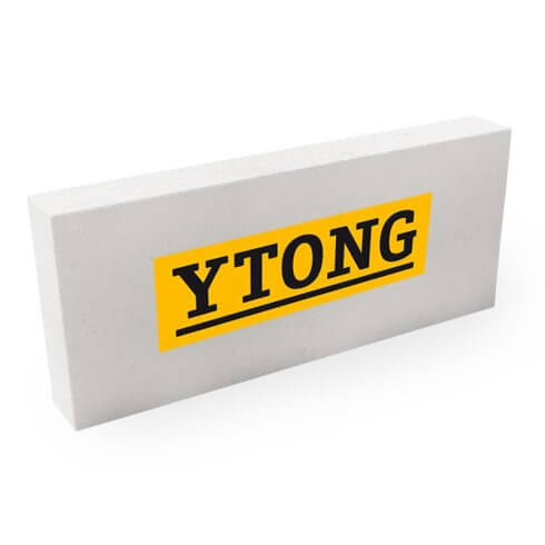 Газобетонные блоки Ytong перегородочные 625x50x250, D500