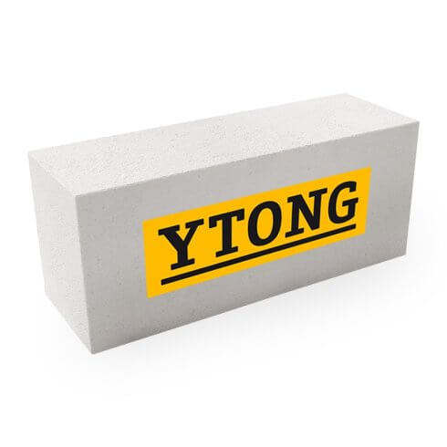 Газобетонные блоки Ytong стеновые 625x200x250, D500