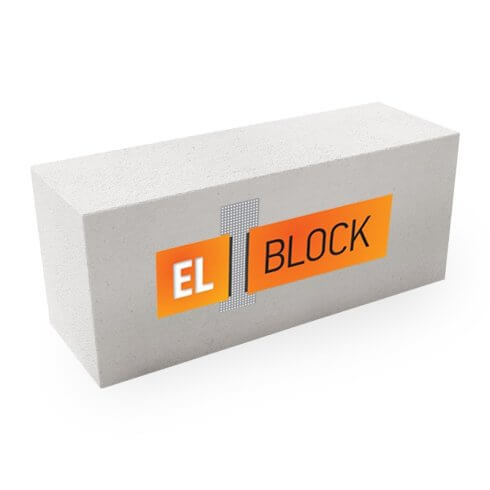 Газосиликатные блоки Эль-блок Коломна стеновые 625х250х300, D600