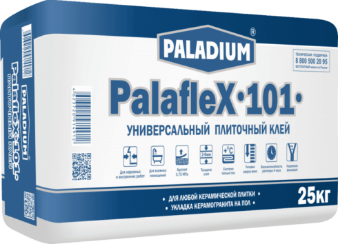 Плиточный клей PalafleХ-101, 25 кг