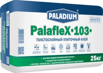 Плиточный клей PalafleХ-103, 25 кг