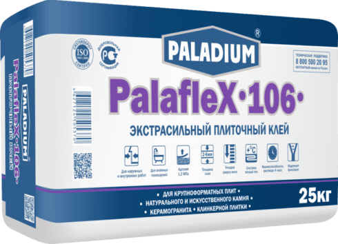 Плиточный клей PalafleX-106, 25 кг