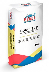 0514 ROBUST-M Штукатурка цементно-известковая Perel 25 кг