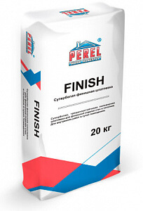 0655 Finish Супер-белая Шпаклевка финишная PEREL 20 кг