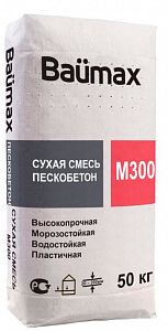 Пескобетон Baumax М-300 50 кг