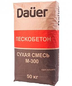 Пескобетон DAUER М-300 50 кг