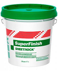 Шпатлевка готовая SHEETROCK SuperFinish 28 кг