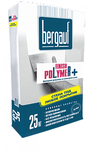 Шпатлёвка полимерная Bergauf Finish Polymer 25 кг
