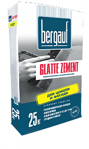 Шпатлёвка цементая базовая Bergauf Glatte Zement 25 кг