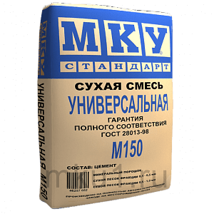 Сухая смесь Универсальная МКУ М-150 40 кг