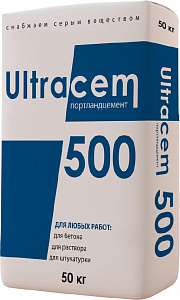 Цемент Портланд М-500 Ultracem 50 кг